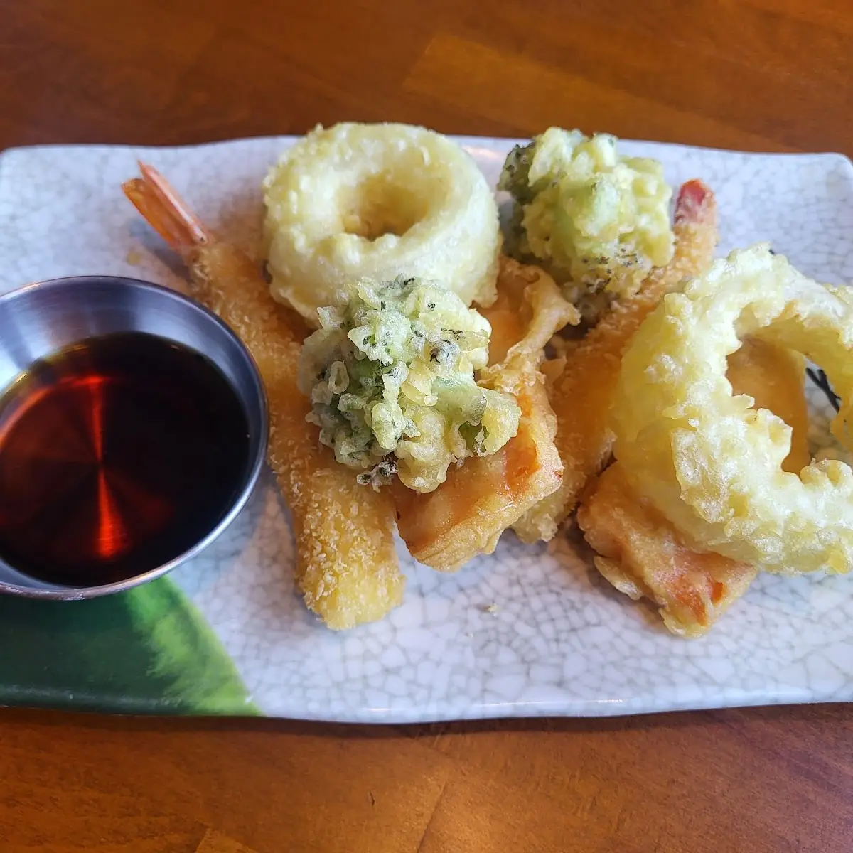 Tempura Shrimp 2 & Vegetable 6 天妇罗虾